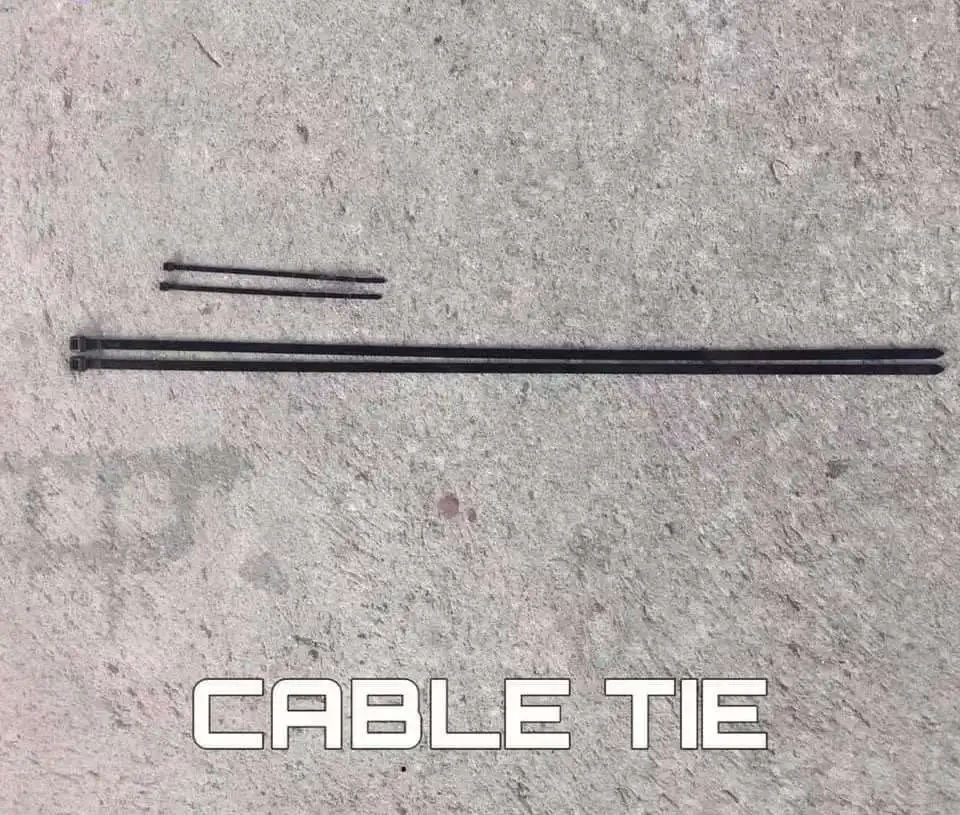 China Manufacturer Custom Industrial Plastic Nylon Cable Ties Zip Ties