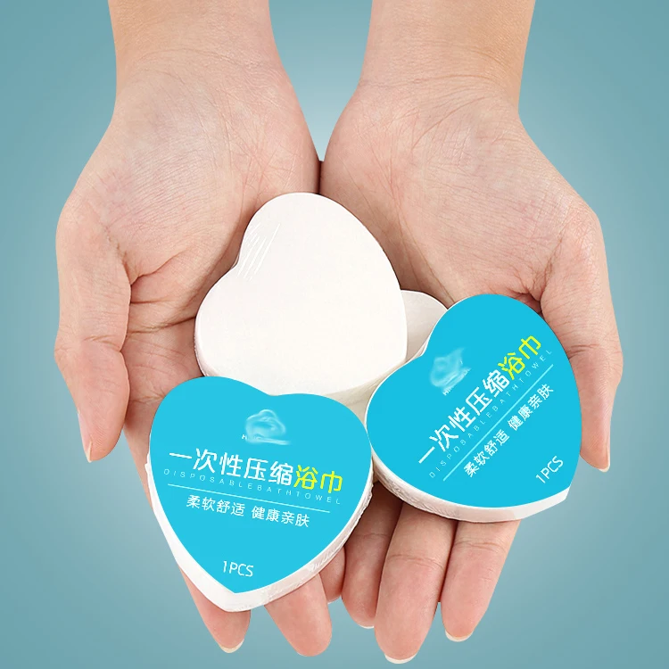 Custom nonwoven disposable compressed cotton face tissue bath towel