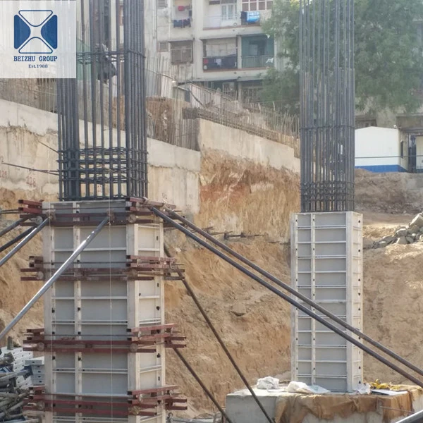 Китайская фабрика система опалубки конструкция бетонной подпорной стены пластиковая опалубка для строительной