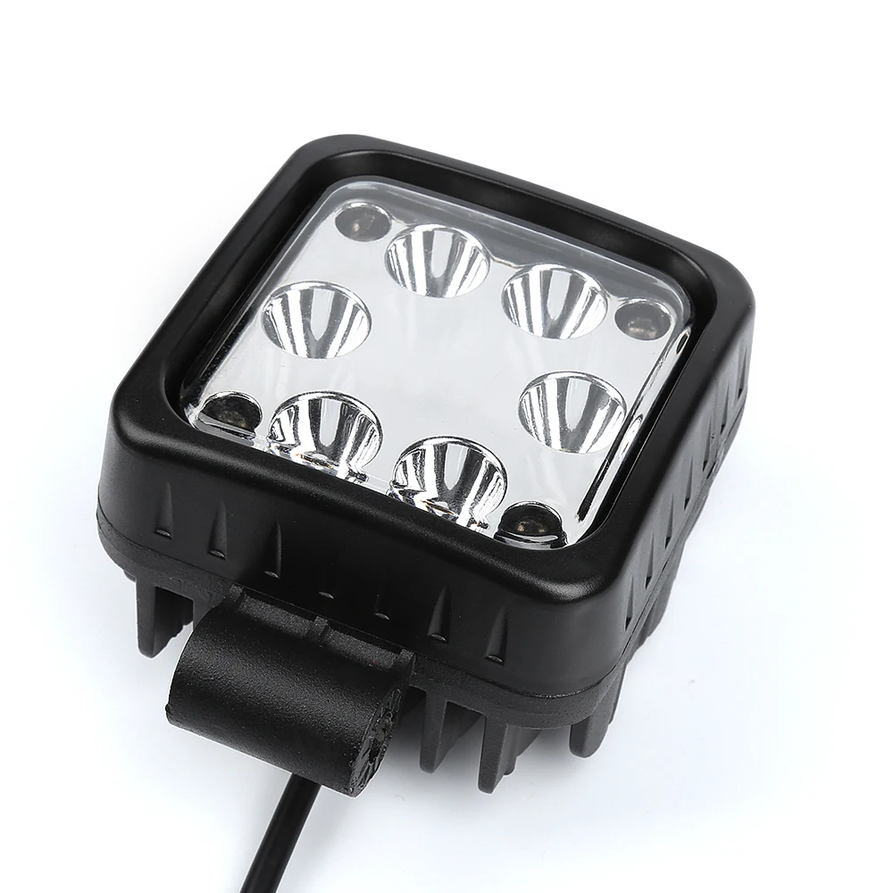 Heavy Duty Led Work Light 12V 30W Spot Beam Square Car LED Work Light Offroad Motorcycle Tractors Ship LED Working Light