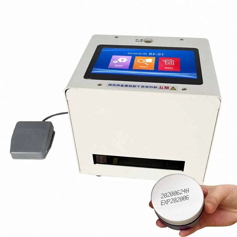 L3  Handheld expiry bar production date concave convex surface printing bottle QR code batch number desktop inkjet printer