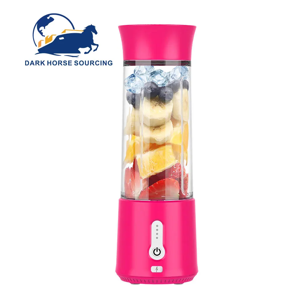 Wholesale Electric wireless USB rechargeable Portable mini blender juicer machine Fresh fruit Orange Juicer