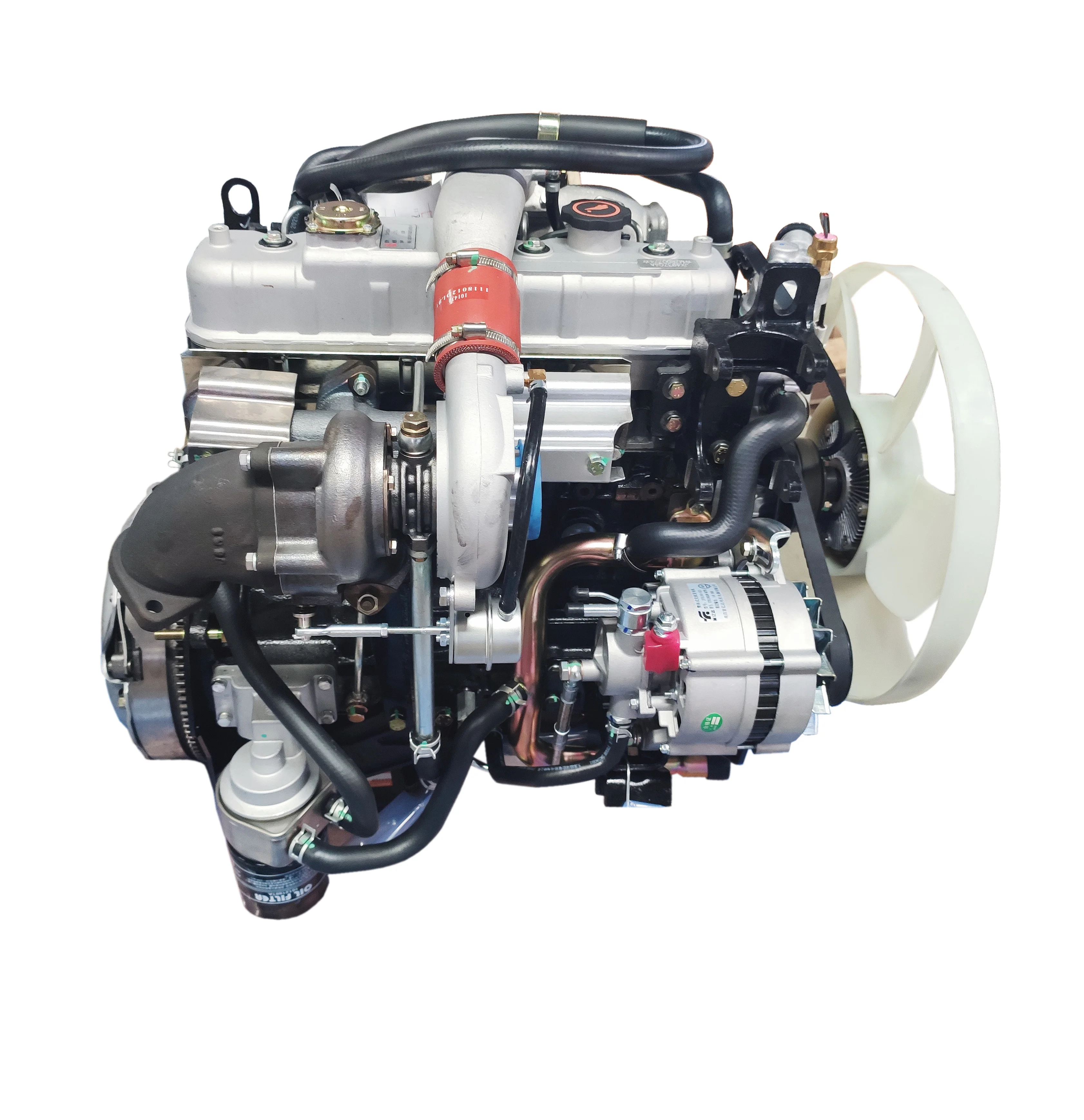 Brand new 4 cylinder 4 stroke 85kw 116hp 3600RPM ISUZU 4JB1/4JB1T light truck diesel engine for truck and pick up