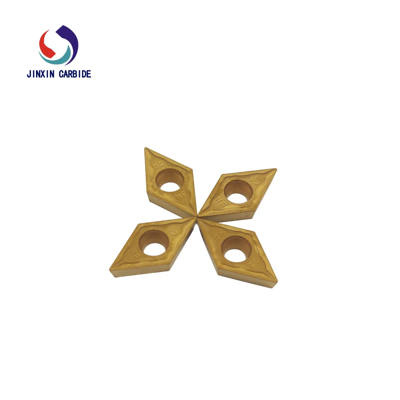 JINXIN brand  DNMG15  carbide turning inserts  for  cast iron / steel /  stainless steel