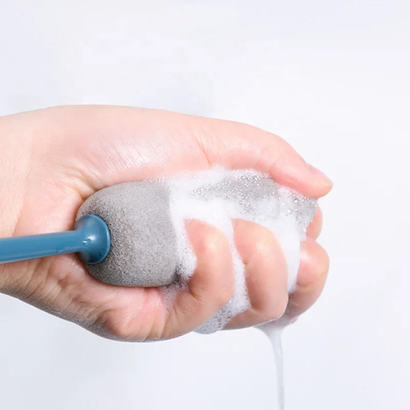 Щетка для бутылки с водой с длинной ручкой, соломинки для сосков, щетка для детских бутылок с молоком