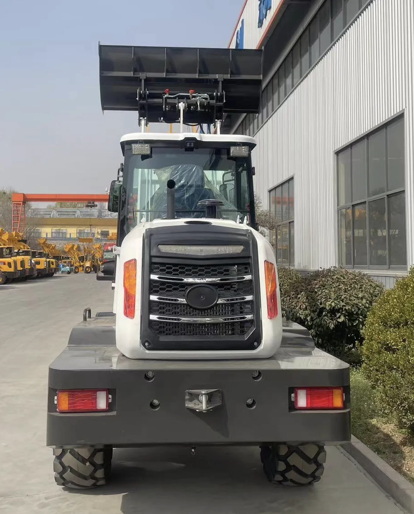 Multifunctional Mini Loader Small 4x4 Articulated Hydraulic Joystick Wheel Loader Snow blade Front End Loaders