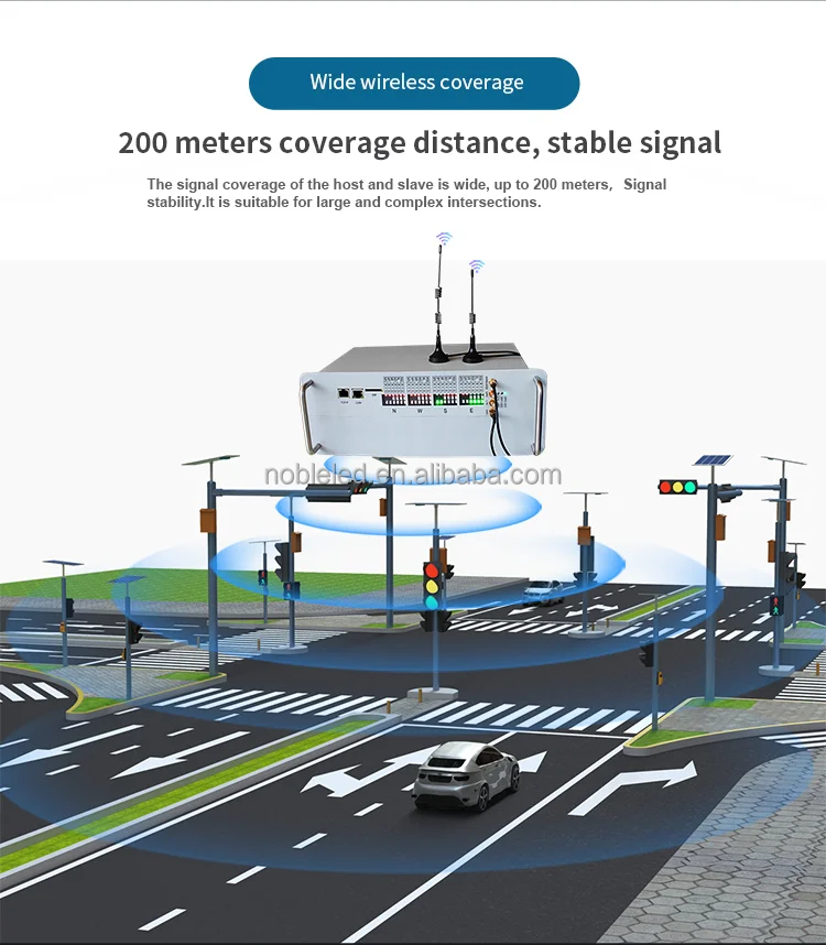Smart traffic light controller system for sale solar wireless vehicle traffic light system