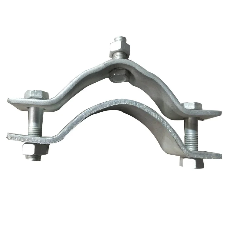 Steel Cable Hold Hoop Pole Clamp 2A CA pole Clamp Pole Clamp deg