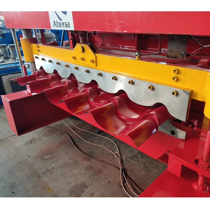 2024 Cold Roll Forming Machine Vietnam Roof Tile  Metal Corrugated Former Panel Cutter Zinc Roofing Sheet Making Machine
