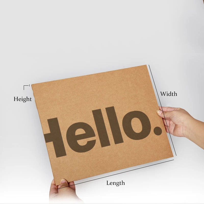 Document Envelope Zipper Box Logistics Ultra-thin Reinforcement No Tape Hand Tear Paper Box Invoice Contract Report Package