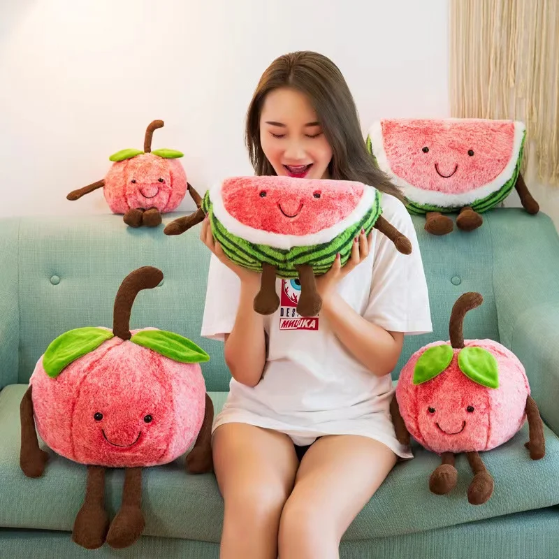 Soft Stuffed Animals Custom  Plushies Wholesale Cute fruit Plush Toys