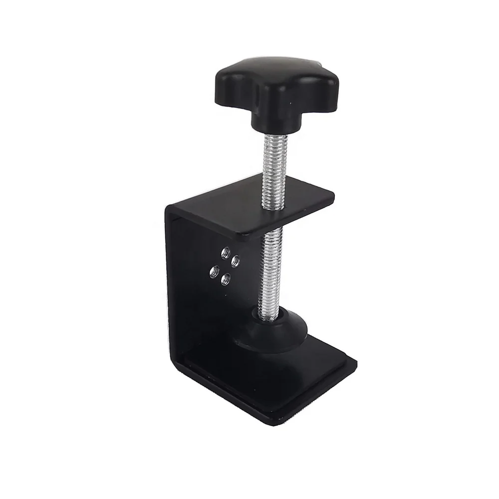 High Quality Powder Coating In Black Metal Steel Clamps On Table