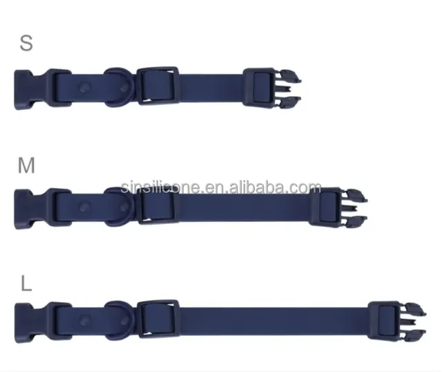 LINLI Multi Color Pet Collar Anti-Lost Air Tag GPS Tracker Soft Silicone Cover AirTag Light Up Dog Collar For Dogs Cats