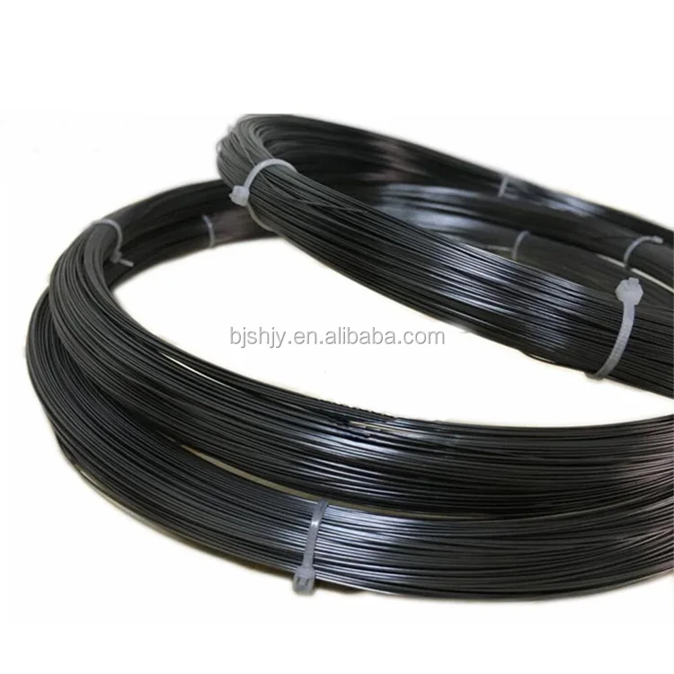 W material vacuum coating heating black tungsten wire price