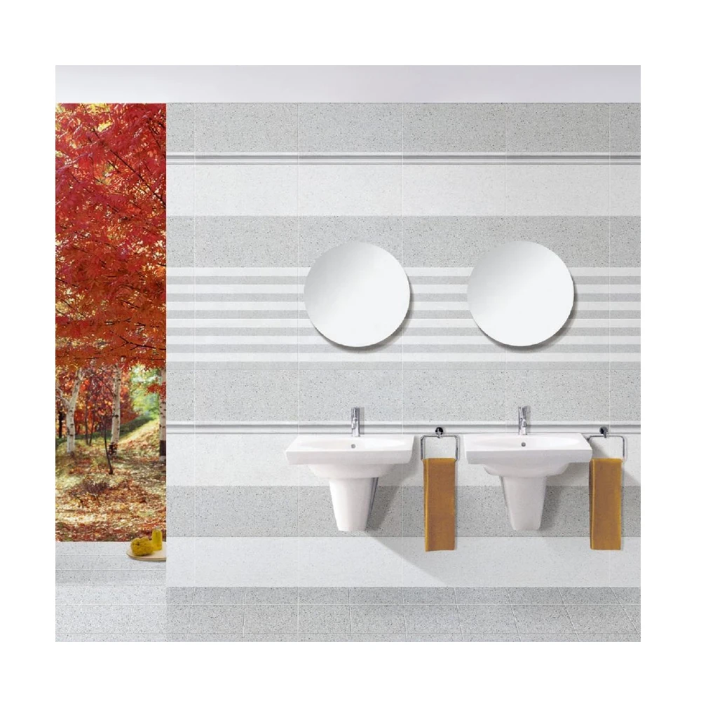 Foshan best price grey glazed tile 300x600mm bathroom wall tile 12*24inch ceramic tiles