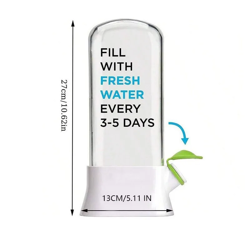 Fresh Herb Keeper for Refrigerator-Space-Saving Cilantro Container for Fridge - Herb Saver for Cilantro, Mint & Asparagus