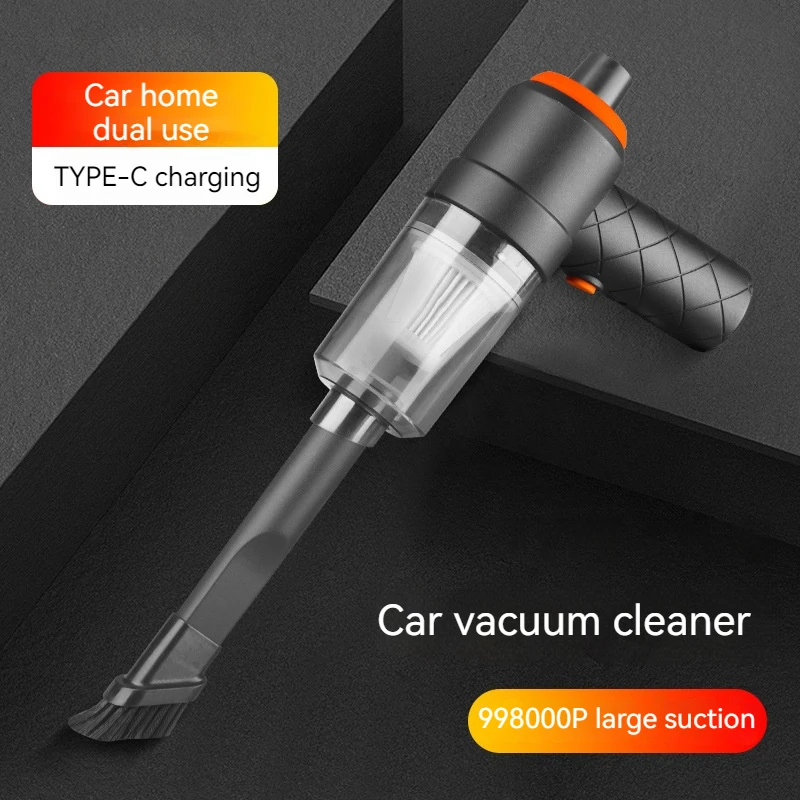 Mini cordless car vacuum cleaner strong suction 9000PA wireless handheld portable vacuum cleaner for car