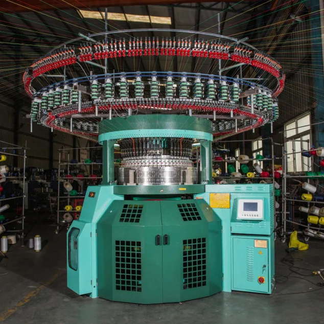 
Computerized Double Jersey Auto-Striper Knitting Machine(Six/Four colors) 