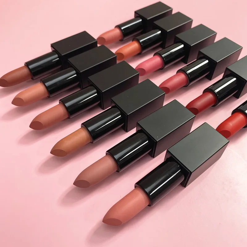 Private label Vegan Velvet 24 Colors No logo High Pigment Nude Matte Lipstick