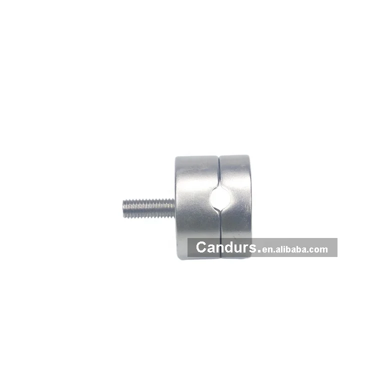 
Adjustable 316 Stainless Steel Wire Rope Cable Suspension Clamp 