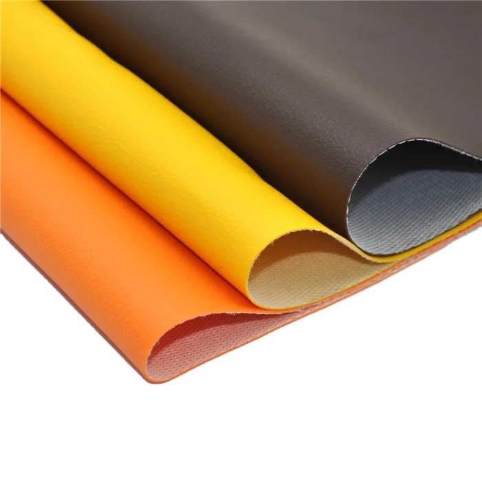 Личи узор ПВХ багаж/сиденье кожаная ткань