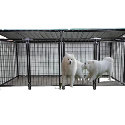 aluminium wholesale large double dog cage animal pet cage transport box