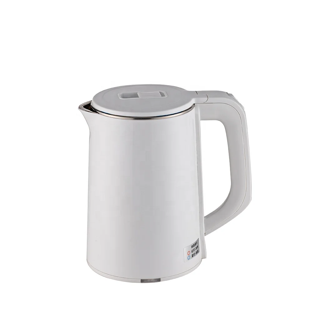 1.8L Electric kettle household dormitory stainless steel and plastic insulated fast kettle electric water kettle