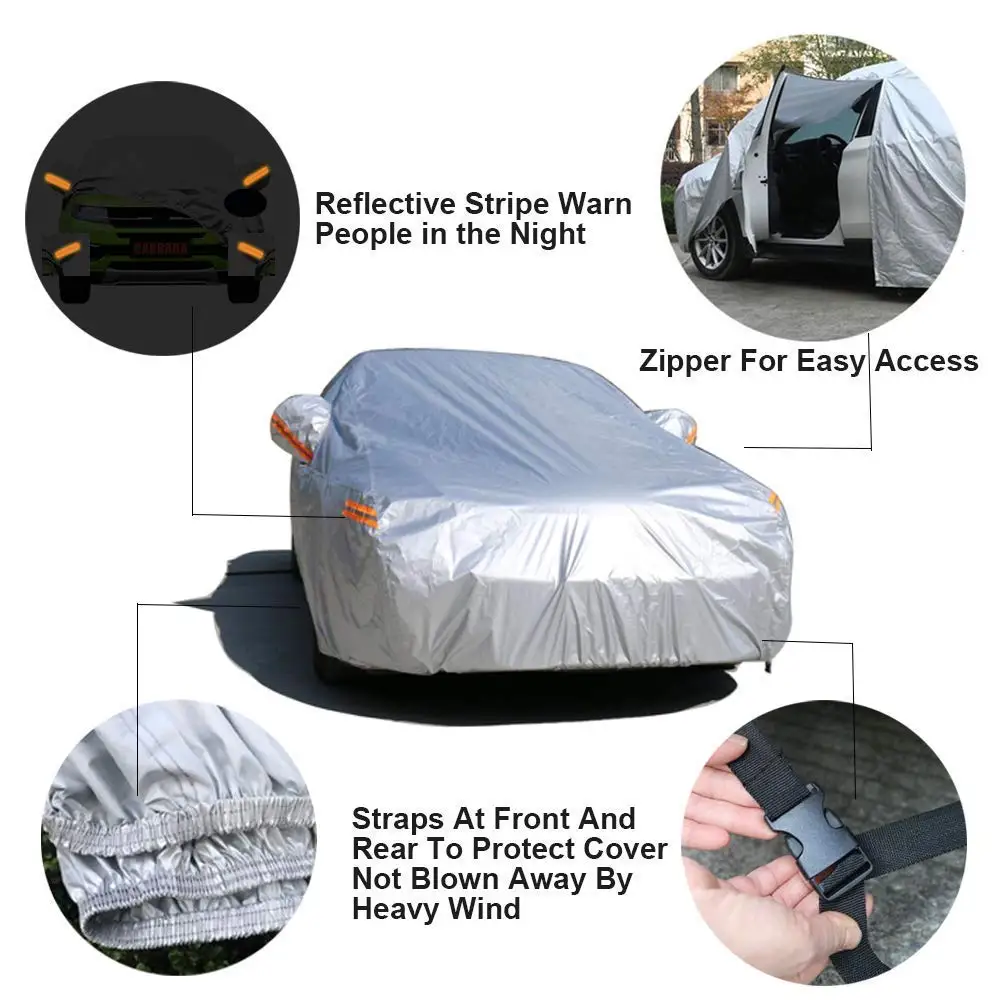 new design wholesale waterproof protective shelter automatic car cover