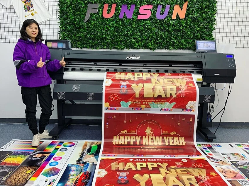 1999 Dollar High Quality Flex Banner Printer Equipment 1800mm Industrial Photo Billboard Wallpaper Printing Machine