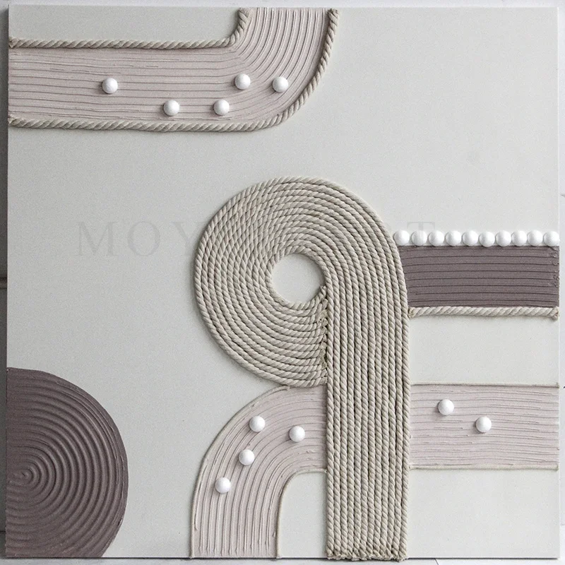 Nordic Interior Decor Modern Artificial Pearl Music Symbol Physical Painting Cheap 3d Wall Arts Extra Large Mixed Media Artwork