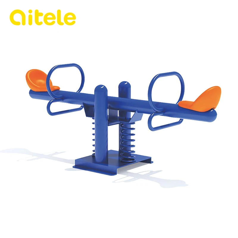 Creative play see saw school playground equipment