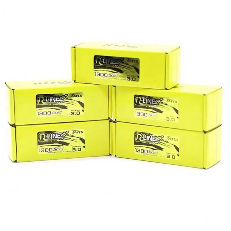 2023 Tattu R-Line Version 3.0 V3 1300 100C 4S 4.2V Rc Lipo Battery Xt60 Plug Fpv Racing Drone Quadcopter