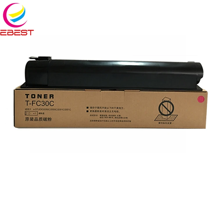EBEST Original Quality Compatible For Toshiba FC30 Toner Kit 2050 E Studio 2050C 2051C 2550C 2551C FC-30 Color Toner Cartridge