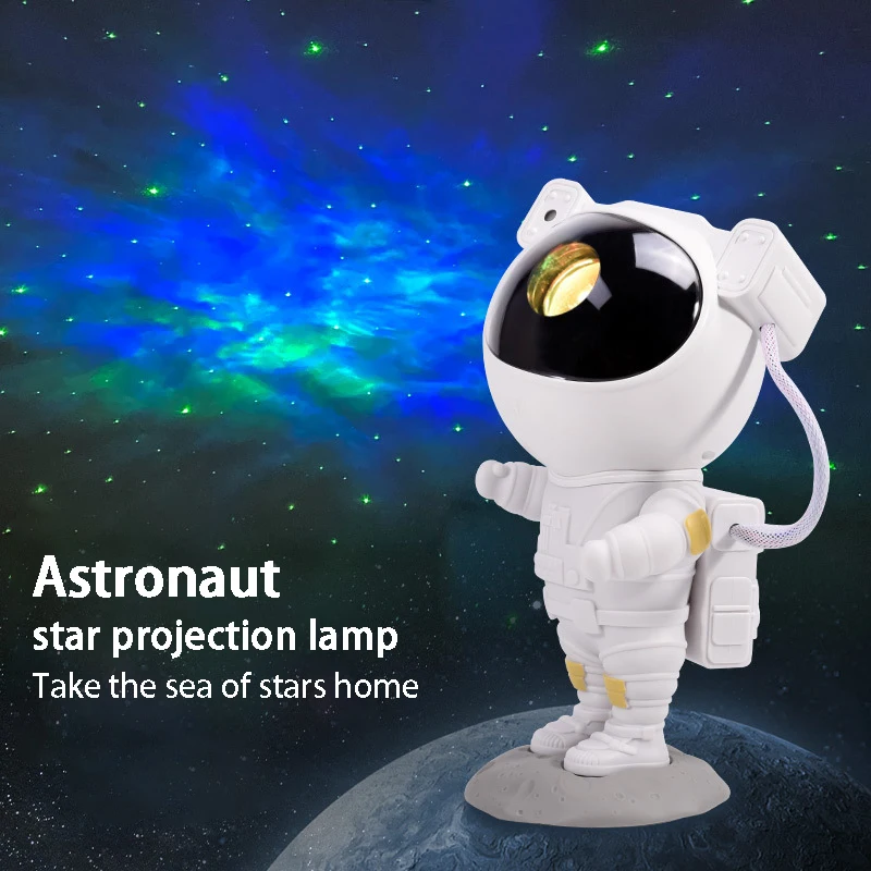 Kids Sky Starry Projector Astronaut Night Light Multiple Lighting Modes projector 360 Degree Rotation Astronaut Projector lamp
