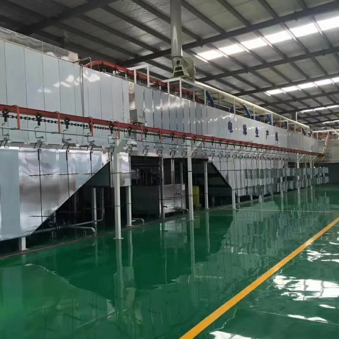
Sheet metal Electrostatic powder coating line 