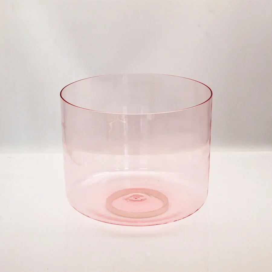 Colored Crystal Singing Bowl Chakra Tuned for Healing Sound Bath