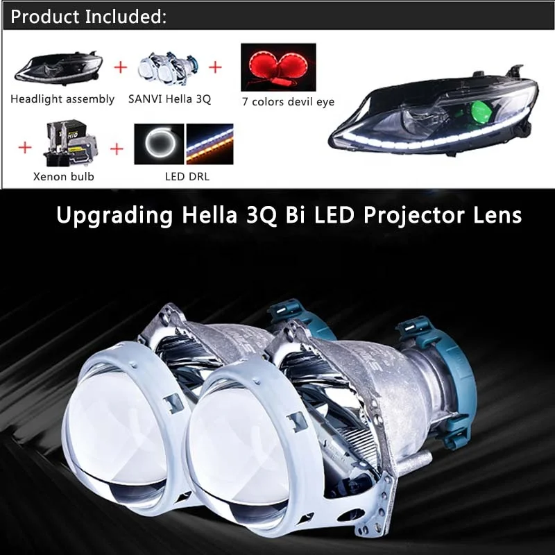 High Quality 2019 Chevrolet-Malibu-XL LED Headlight Assembly with High Brightness LED Chip Easy Install LED Headlight
