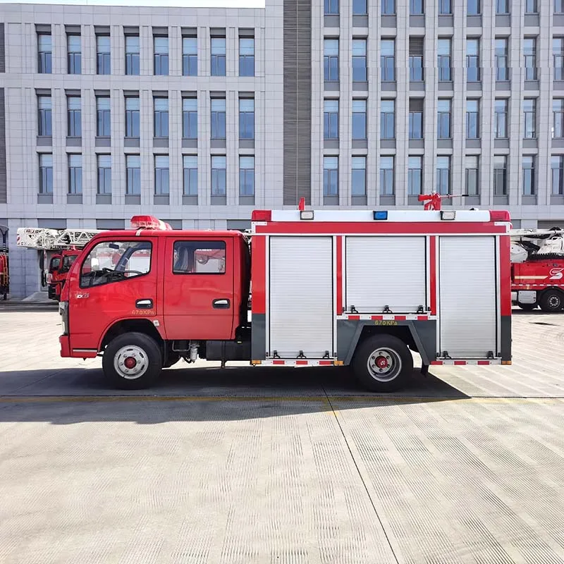 Dongfeng 2500L Fire Fighting Truck 4x2 Water and Foam Type Fire Truck with Cheap Price for Sale