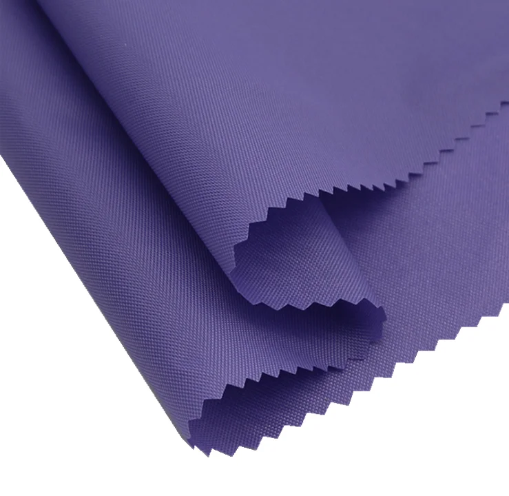 150d polyester oxford waterproof fabric with pu coating for tent, baggage lining