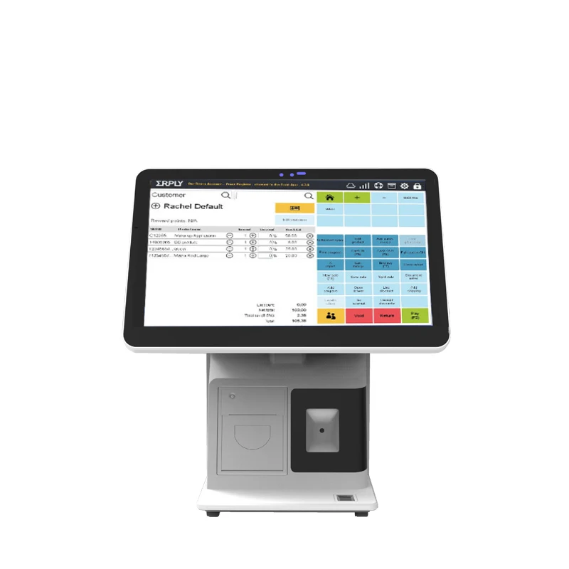 15 Inch Dual Screen Cash Register Retail Store Dual Touch Cheap Pos System Terminal Payment Machine