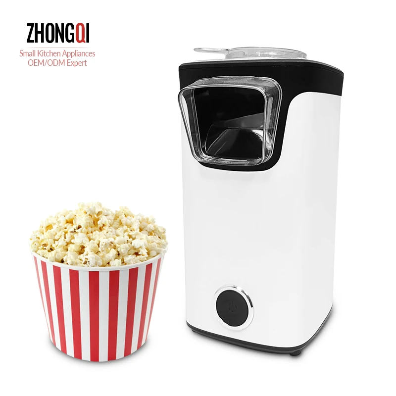 220 В электрическая автоматическая кухонная портативная быстрая машина для приготовления попкорна горячим воздухом мини-машина для приготовления попкорна с верхней крышкой/