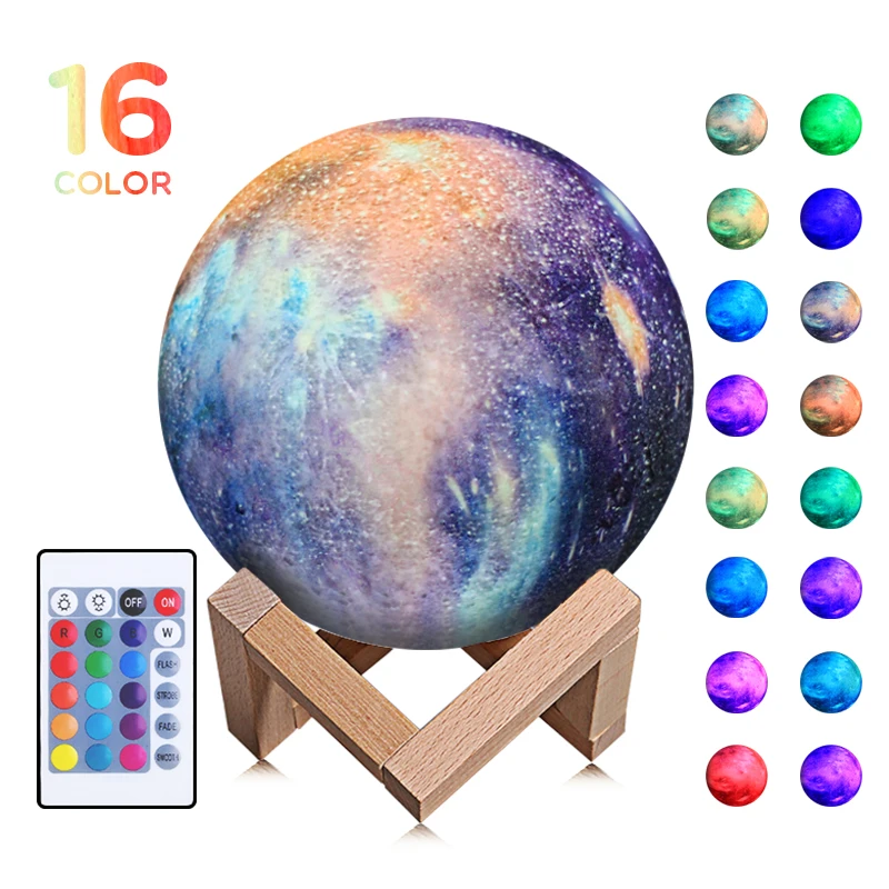 15 см 2021 новый дизайн сенсорное управление мини Звезда Луна светодиодный ночник Луна Звезда свет