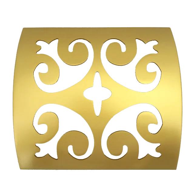 ACEBOND декоративная полый резной Перфорированный Алюминиевый Твердый экран