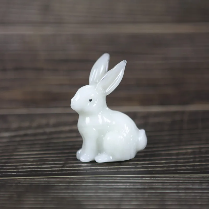 New Product As A Souvenir Factory Price Wholesale Custom Crystal Crafts Souvenir Glass Rabbit