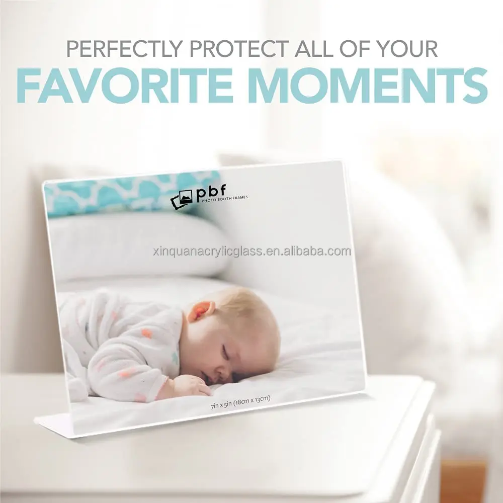 Custom Size Clear Acrylic Shelf Price Talker Sign Display Label Card Holder Acrylic Shelf Talker Holder