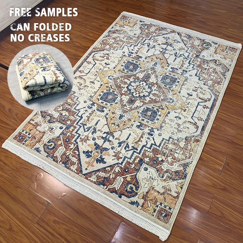 factory sells them in wholesale luxurious 3d carpets and rugs living room custom carpet logo Non-slip washable floor area carpet