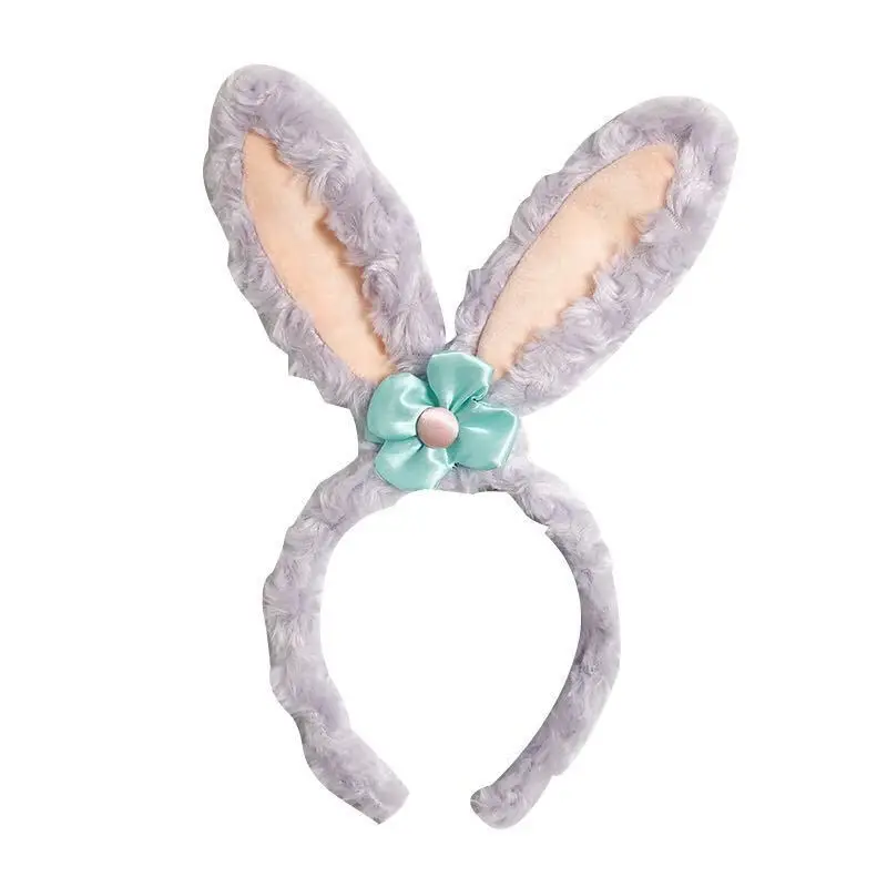 Wholesale Winter Plush Hair Tie Giraffe Bear Bunny Cat Ear Bunny Hair Accessories Headband