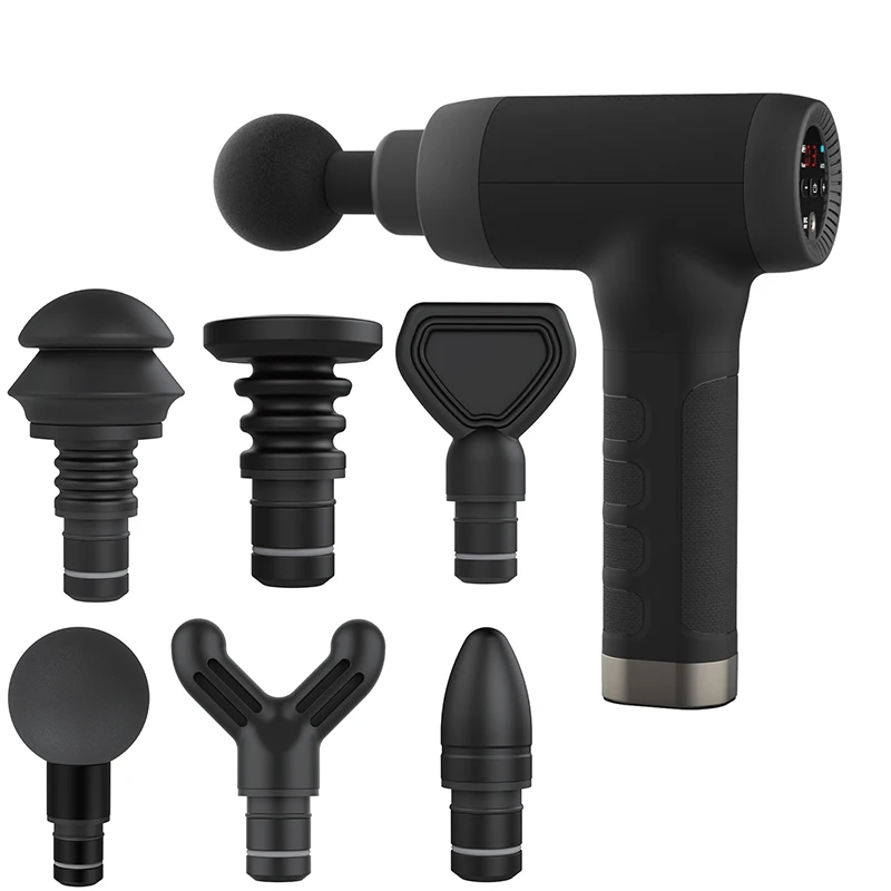 Body Massager Gun Deep Pressure Relief Massage Gun Cordless Private Label Gym Body Muscle Therapy Massage Gun