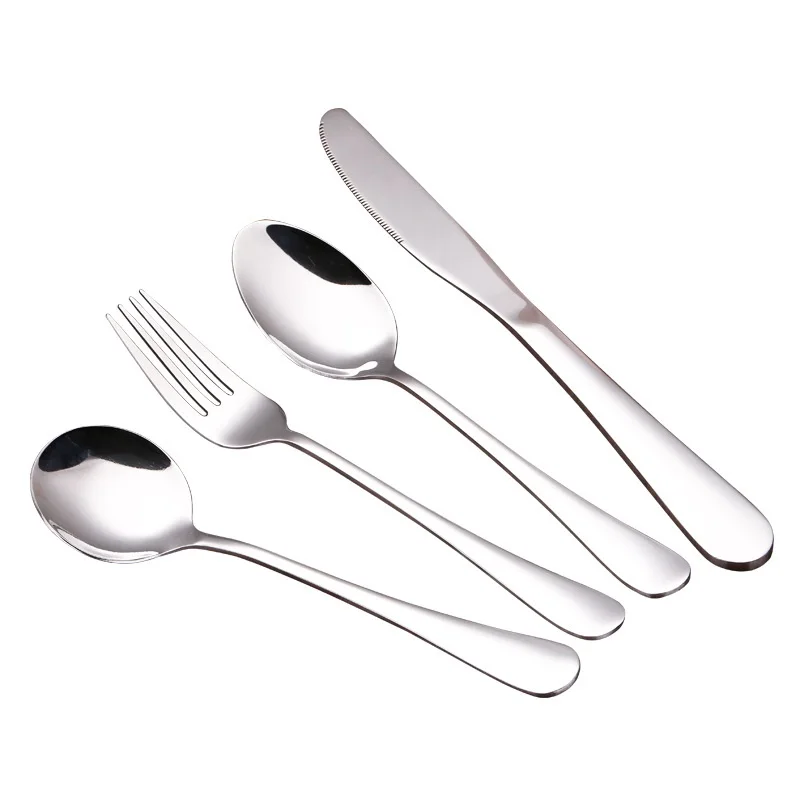 Luxury Nordic Cutlery Stainless Steel Spoon Set, Spoons Forks and Knives for Events
