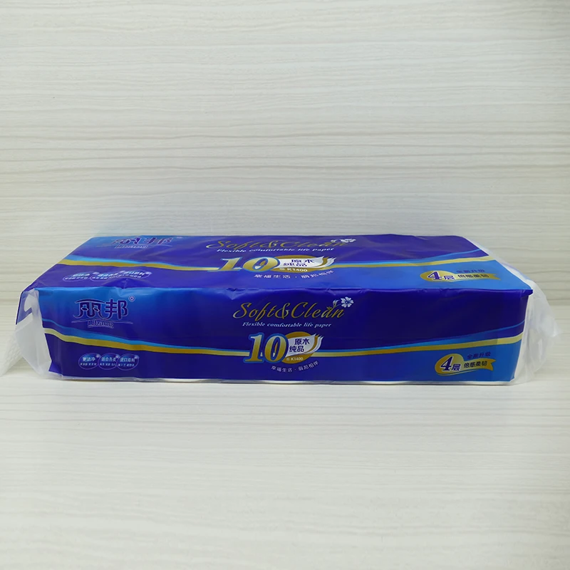 Customizable Cheap Toilet Tissue Paper Roll Made From Virgin Wood Pulp Coreless Design-by Manufacturer